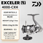 DAIWA Exceler CS LT 2024 – Carrete Spinning 1000–6000